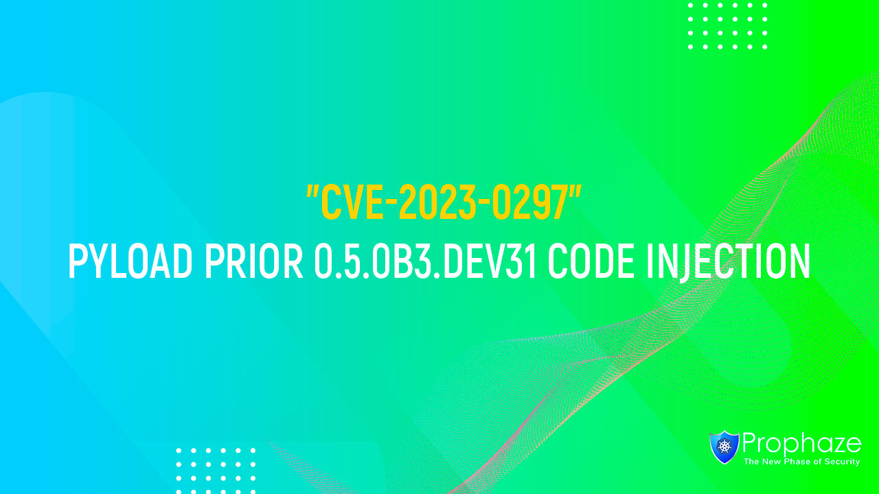 CVE-2023-0297 : PYLOAD PRIOR 0.5.0B3.DEV31 CODE INJECTION