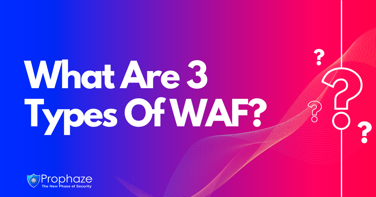 What Are 3 Types Of WAF?