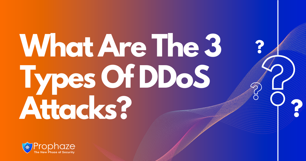 What Are The 3 Types Of DDoS Attacks?