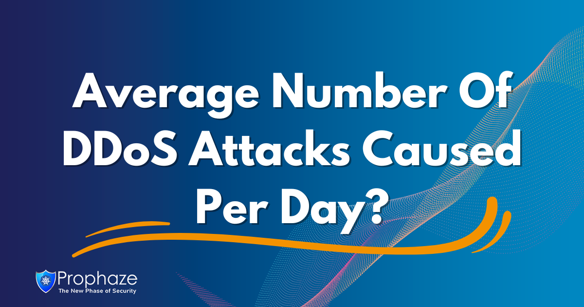 Average Number Of DDoS Attacks Caused Per Day?
