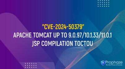 CVE-2024-50379 : APACHE TOMCAT UP TO 9.0.97/10.1.33/11.0.1 JSP COMPILATION TOCTOU