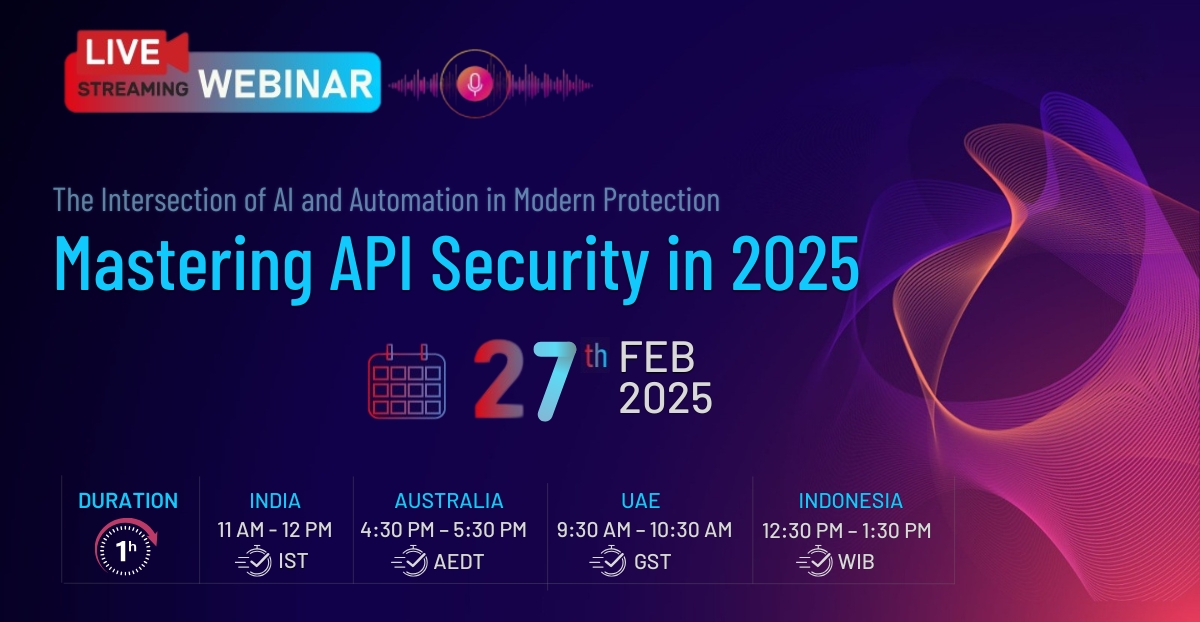 Api security webinar